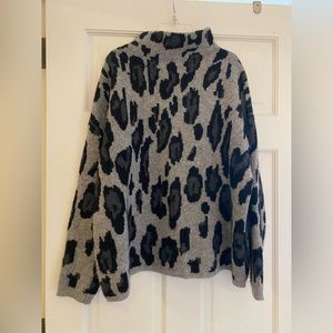 Catherine Medandrano Mock Neck Caahmere Sweater